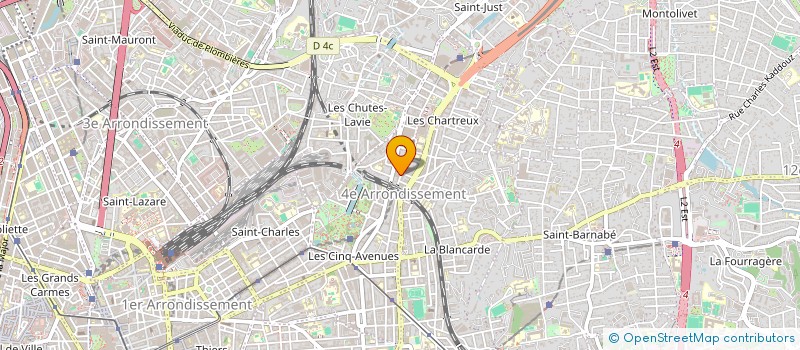 localisation de l'entreprise QUICK PARKING à MARSEILLE