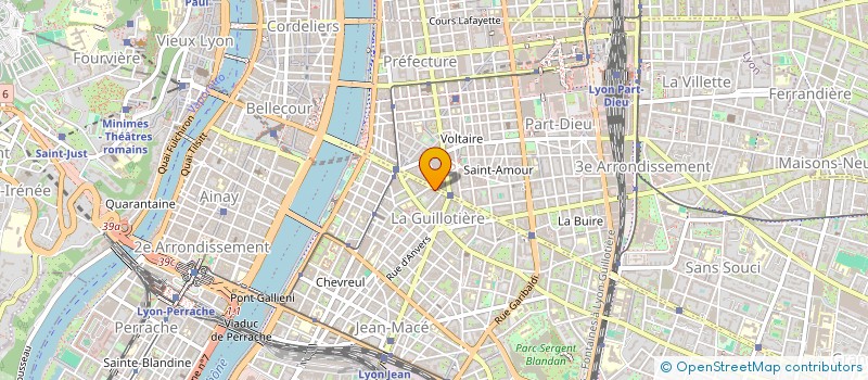 localisation de l'entreprise QUICK PRESSING à LYON