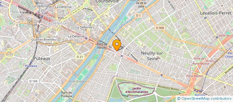 localisation de l'entreprise QUICK PROCESS à GENNEVILLIERS