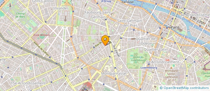 localisation de l'entreprise QUICK SERVICES CHAUSSURES à PARIS