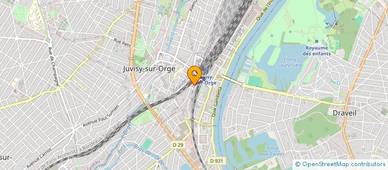 localisation de l'entreprise QUICK TECH GSM à JUVISY-SUR-ORGE