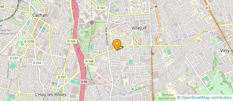 localisation de l'entreprise QUICK TRAVEL à VILLEJUIF