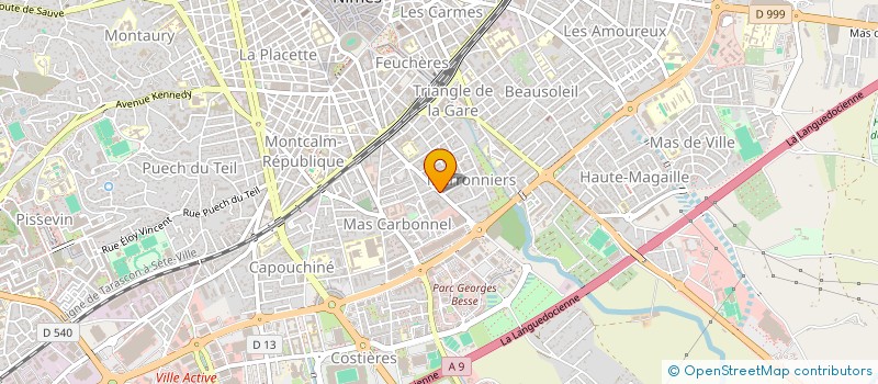 localisation de l'entreprise QUICKBUY  NIMES