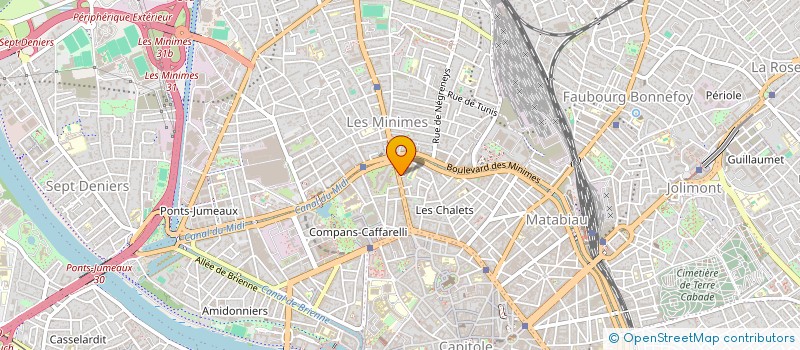 localisation de l'entreprise QUICKIMMO à TOULOUSE