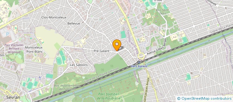 localisation de l'entreprise QUICKLY RESTAURATION à VILLEPINTE