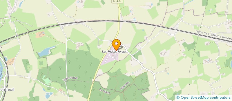 localisation de l'entreprise QUICKPARTS FRANCE  JOUE-L'ABBE