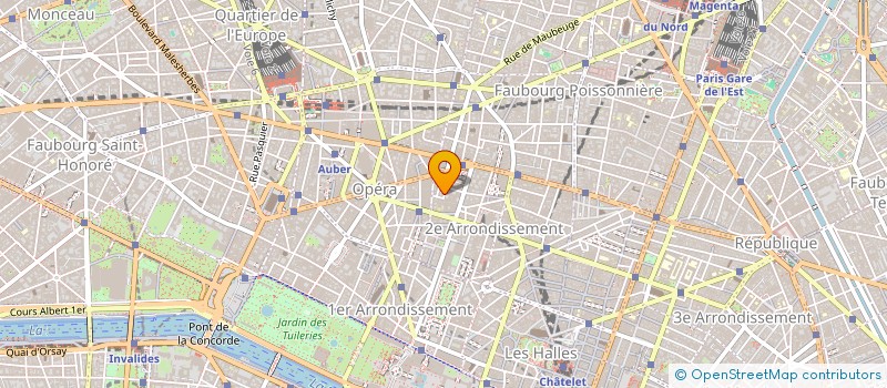 localisation de l'entreprise QUICOM EDITION à PARIS