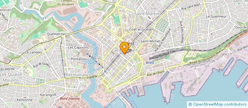 localisation de l'entreprise QUID NOVI - NOTAIRES & CONSEILS  BOURG-BLANC