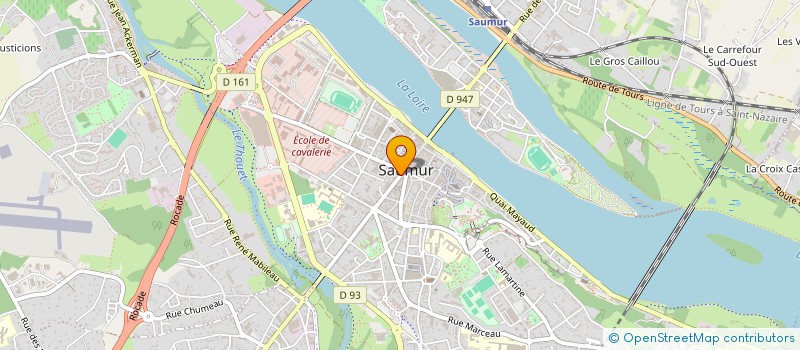 localisation de l'entreprise QUIDAM à SAUMUR