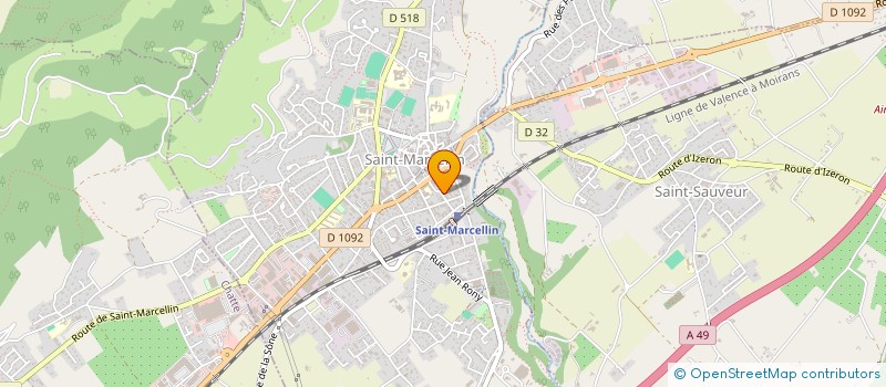 localisation de l'entreprise QUIDNOVI MEDIAWEB à SAINT-MARCELLIN