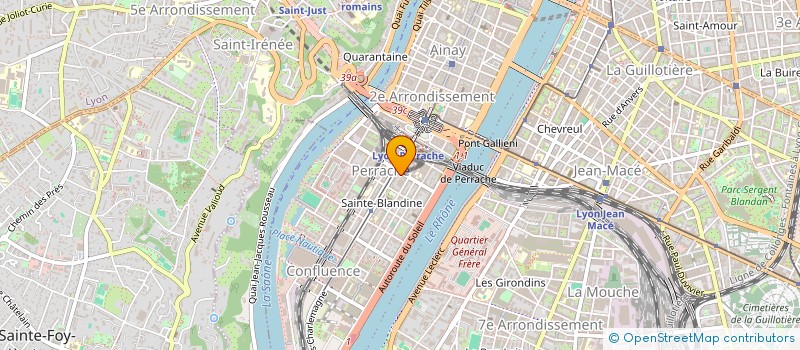 localisation de l'entreprise QUIDORT à LYON