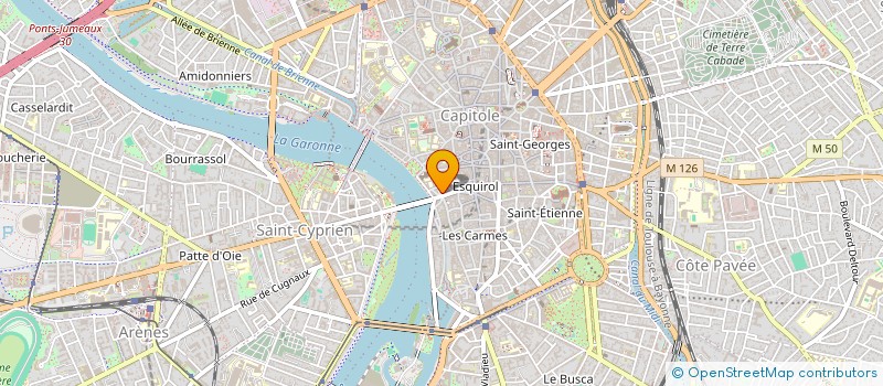localisation de l'entreprise QUIEC à TOULOUSE