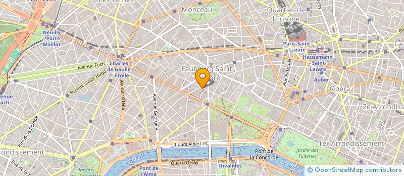 localisation de l'entreprise QUIET-STORM HOLDING  PARIS