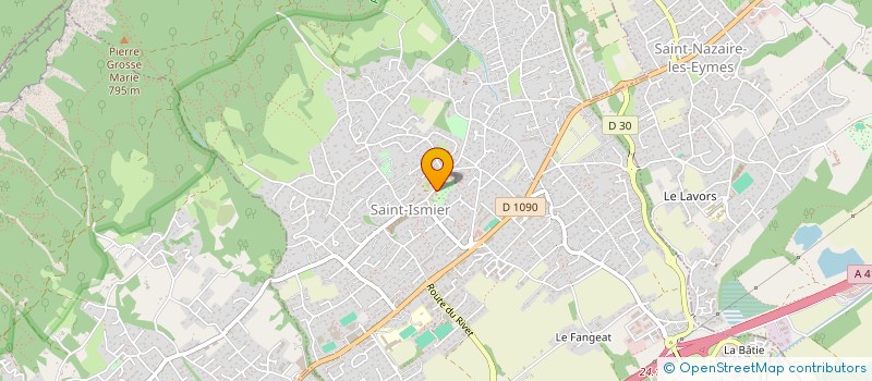 localisation de l'entreprise QUIETUDE  SAINT-ISMIER