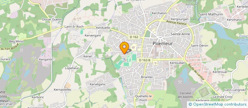 localisation de l'entreprise QUIETUDE CONSEILS IMMOBILIER à PLOEMEUR