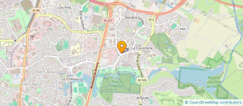 localisation de l'entreprise QUIETUDE SECURITE CONSEIL à VILLENEUVE D ASCQ