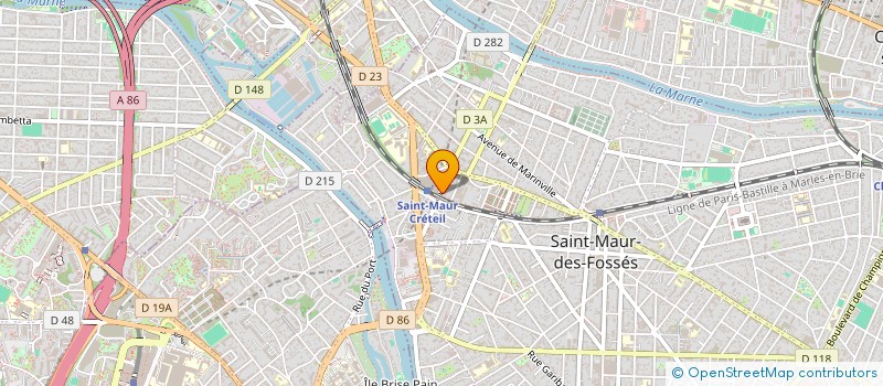 localisation de l'entreprise QUIFFET INTERNATIONAL à SAINT-MAUR-DES-FOSSES