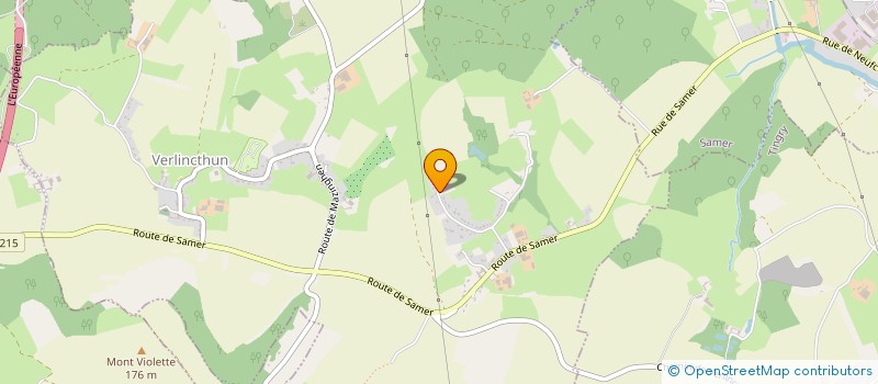 localisation de l'entreprise QUILENNOISE  VERLINCTHUN