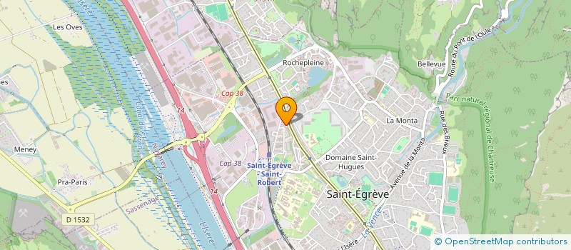 localisation de l'entreprise QUILHOT  SAINT-EGREVE