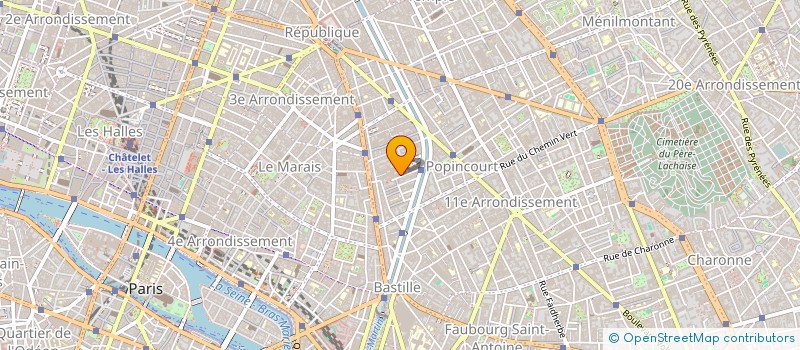 localisation de l'entreprise QUILIVARON HOLDING  PARIS