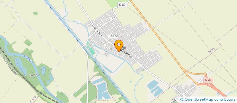 localisation de l'entreprise QUILLERE  SARRY