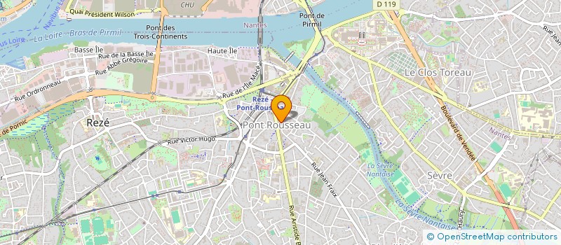 localisation de l'entreprise QUILLES D'AVENIR à REZE