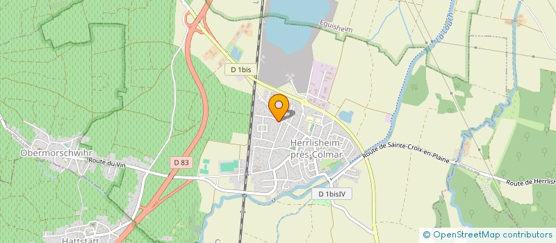 localisation de l'entreprise QUILLES DE HERRLISHEIM  HERRLISHEIM-PRES-COLMAR