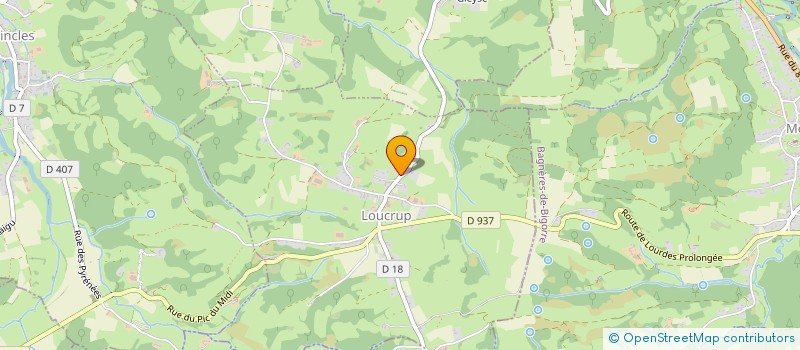 localisation de l'entreprise QUILLES DE NEUF DE LOUCRUP  LOUCRUP