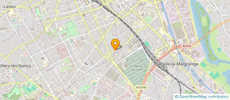 localisation de l'entreprise QUILLES VIVES  NANCY