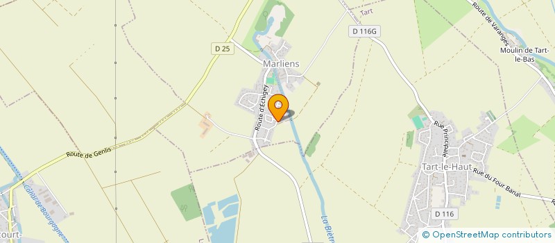 localisation de l'entreprise QUILLOT  MARLIENS