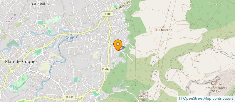 localisation de l'entreprise QUILOTOA  ALLAUCH