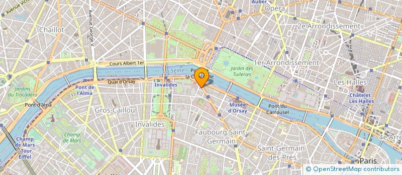 localisation de l'entreprise QUILVEST FRANCE  PARIS
