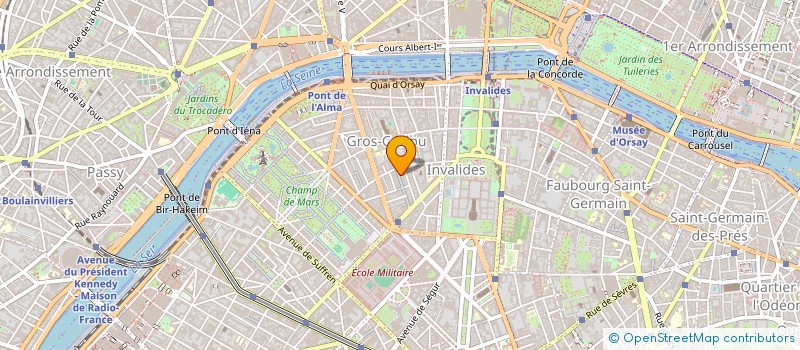 localisation de l'entreprise QUIMIAC PARTICIPATI0N  PARIS