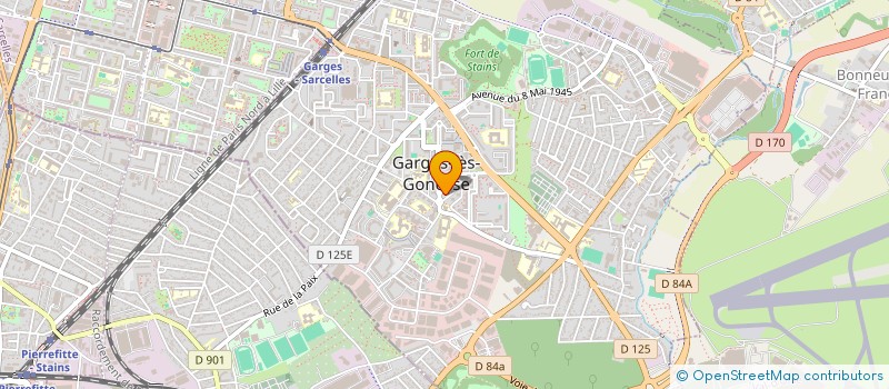 localisation de l'entreprise QUIMPERT à GARGES-LES-GONESSE
