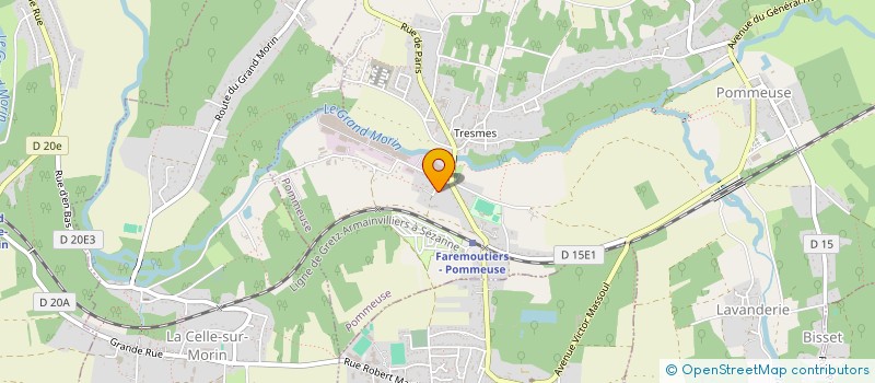 localisation de l'entreprise QUIN PERE ET FILS  POMMEUSE