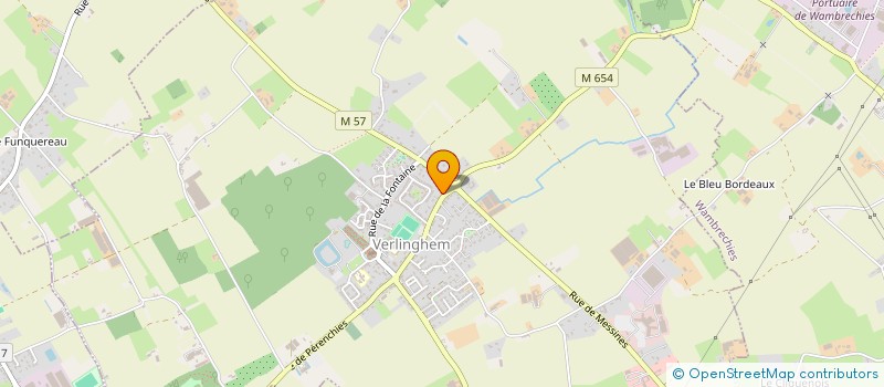 localisation de l'entreprise QUIN ZOUT  VERLINGHEM