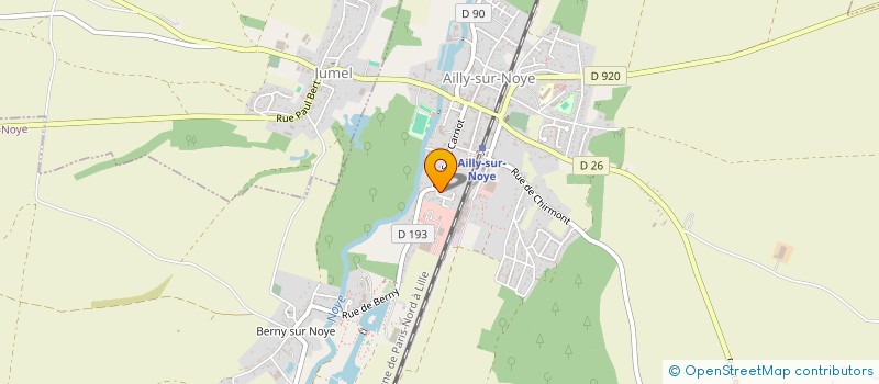 localisation de l'entreprise QUINARD BOSSUAT SCI  SAINT-MEZARD