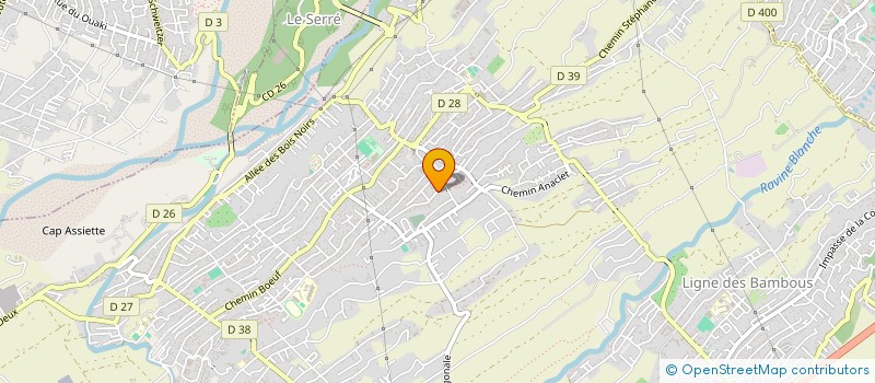 localisation de l'entreprise QUINCAILLERIE AMOURDOM PLUS à SAINT-PIERRE