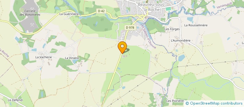 localisation de l'entreprise QUINCAILLERIE BAILLY  MACHE