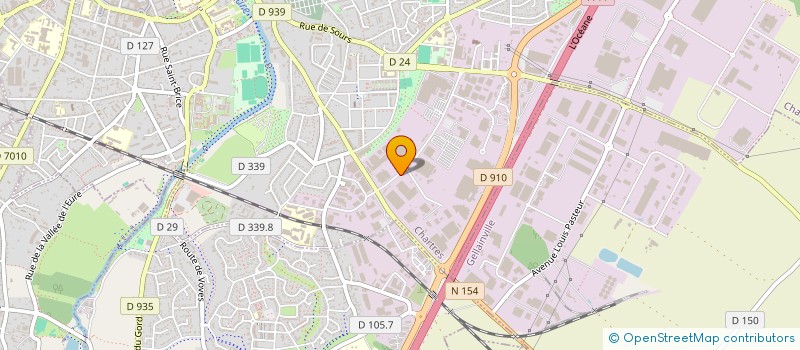 localisation de l'entreprise QUINCAILLERIE BEAUCERONNE à CHARTRES