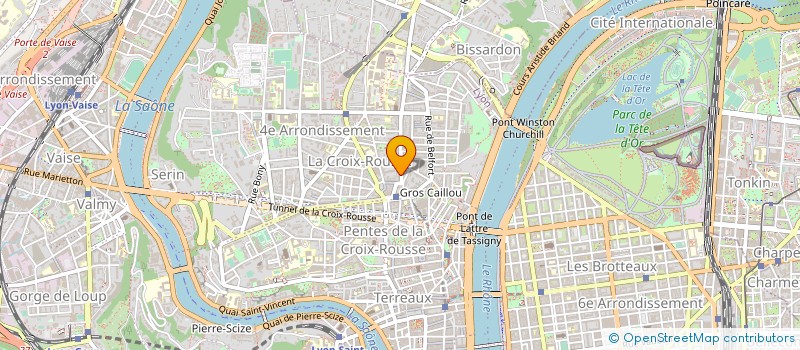 localisation de l'entreprise QUINCAILLERIE BLONDET à LYON