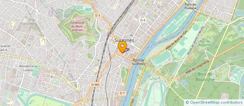 localisation de l'entreprise QUINCAILLERIE CENTRALE DE SURESNES à SURESNES