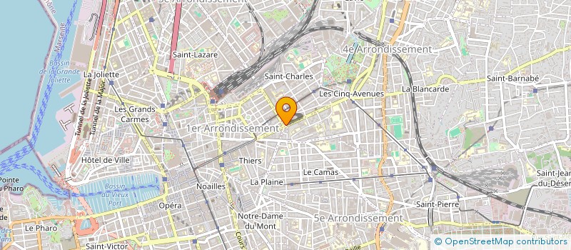 localisation de l'entreprise QUINCAILLERIE DE LA LIBERATION à MARSEILLE
