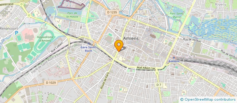 localisation de l'entreprise QUINCAILLERIE DESERABLE à AMIENS