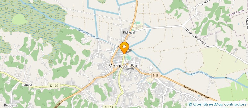 localisation de l'entreprise QUINCAILLERIE DU CENTRE à MORNE-A-L'EAU