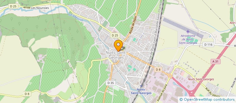 localisation de l'entreprise QUINCAILLERIE EQUIPEMENTS à NUITS-SAINT-GEORGES