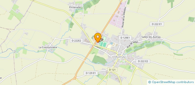 localisation de l'entreprise QUINCAILLERIE GENERALE à AULNAY