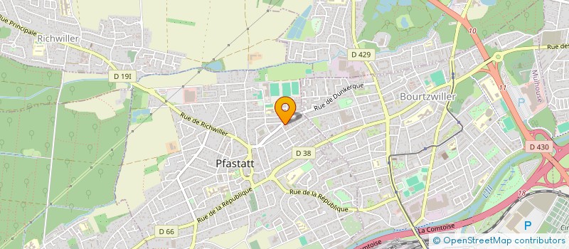 localisation de l'entreprise QUINCAILLERIE INDUSTRIELLE D'ALSACE à RICHWILLER