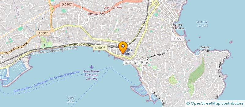 localisation de l'entreprise QUINCAILLERIE JUANAISE NOUVELLE à ANTIBES