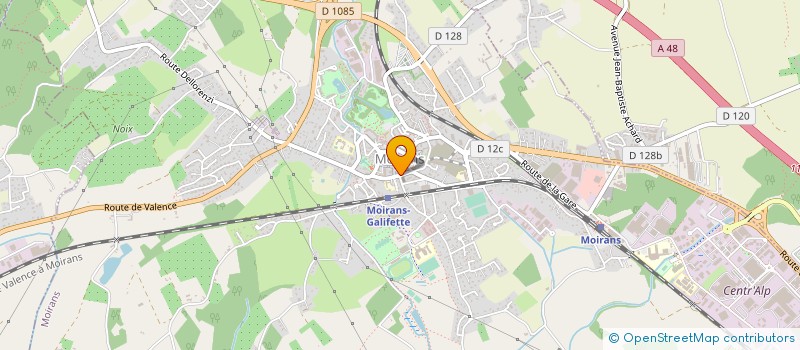 localisation de l'entreprise QUINCAILLERIE L EDEN à MOIRANS